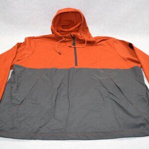 Alpine Design Men's 3 quarter zip pull over Orange Size 3XL fall, winter #850